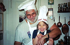 Mark Kurlansky and his daughter Talia